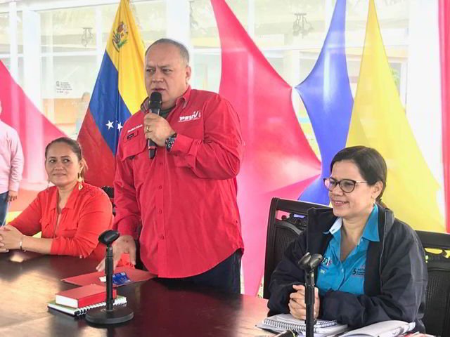 Diosdado Cabello, Gobernadores y alcaldes